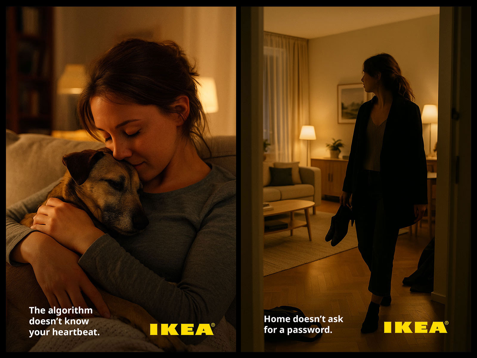 IKEA — „Your thoughts don’t need Wi-Fi”: spokojny wieczór na kanapie